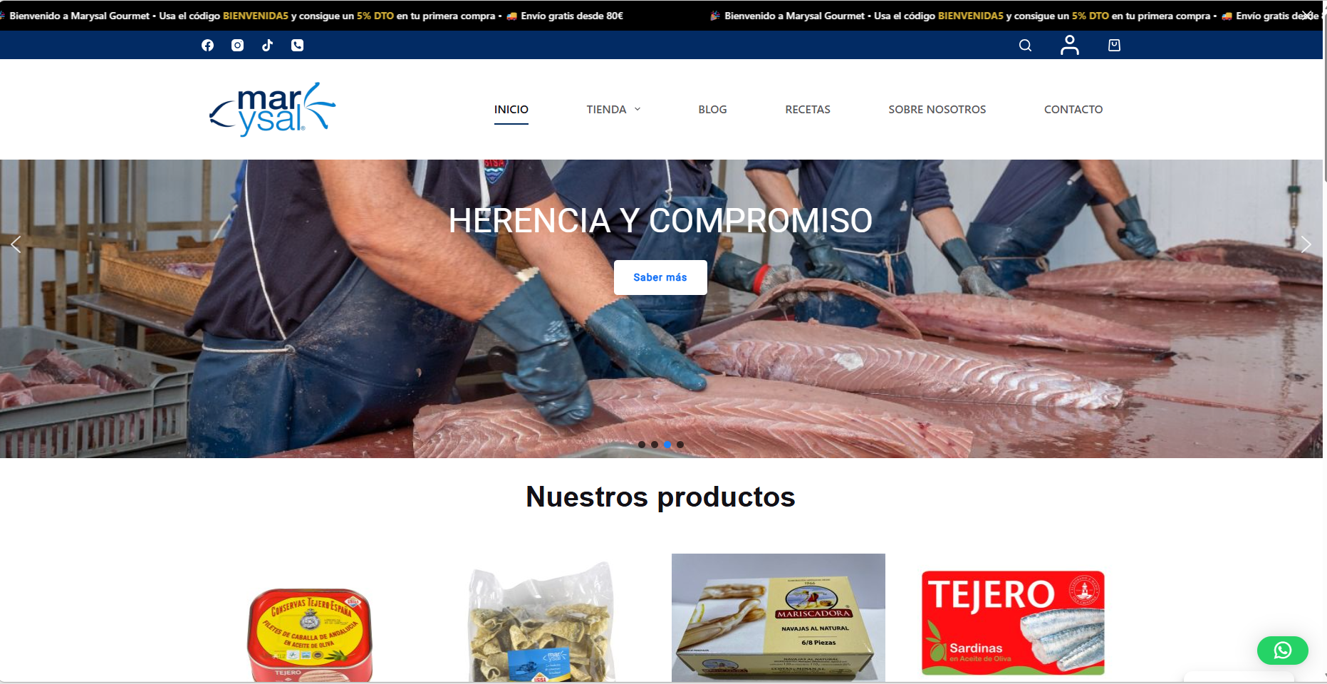 Diseño de tienda online ecommerce