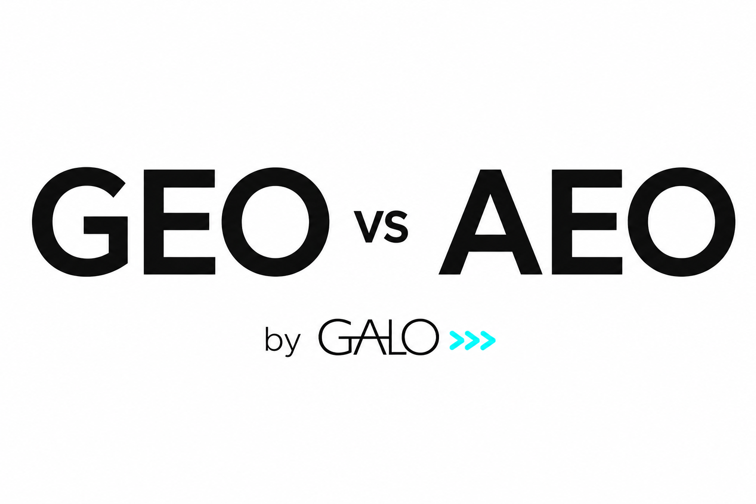 GEO vs AEO: diferencias entre Generative Engine Optimization y Answer Engine Optimization para posicionar una web en motores de Inteligencia Artificial.