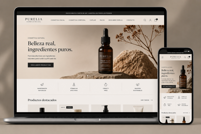 Crear una tienda online profesional optimizada para vender en 2026